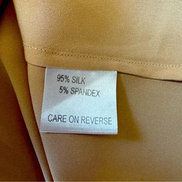 St. John Collection Silk Ruffle Blouse - Picture 8 of 8